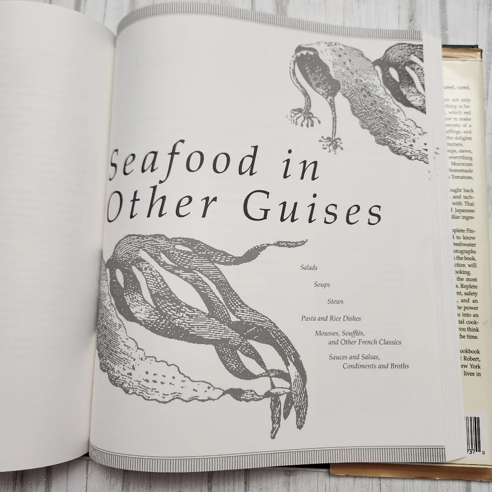Fish & Shellfish by James Peterson 1996 HB/DJ First Edition, First Printing